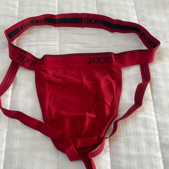 2XIST Red Jock Strap XL NWOT - Picture 1 of 2